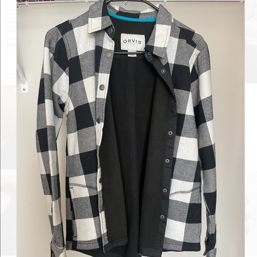 Size small Orvis flannel